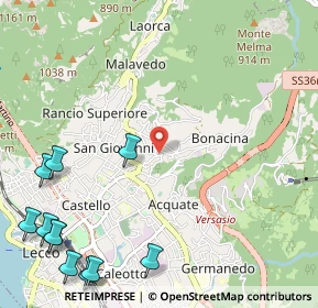 Mappa Via Bellavista, 23900 Lecco LC, Italia (1.63091)