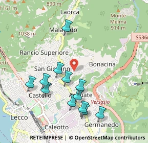 Mappa Via Bellavista, 23900 Lecco LC, Italia (0.97417)