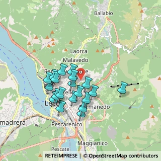 Mappa Via Cavalesine, 23900 Lecco LC, Italia (1.501)
