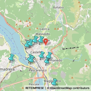 Mappa Via Bellavista, 23900 Lecco LC, Italia (2.02545)