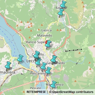 Mappa Via Bellavista, 23900 Lecco LC, Italia (2.52357)