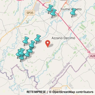 Mappa Via Boschetti, 33082 Azzano decimo PN, Italia (4.72727)