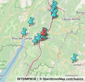 Mappa Largo S. Floriano, 38068 Rovereto TN, Italia (12.66143)