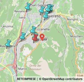 Mappa Largo S. Floriano, 38068 Rovereto TN, Italia (2.05636)