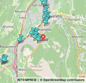 Mappa Largo S. Floriano, 38068 Rovereto TN, Italia (2.36067)