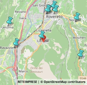 Mappa Largo S. Floriano, 38068 Rovereto TN, Italia (2.94727)