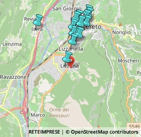 Mappa Largo S. Floriano, 38068 Rovereto TN, Italia (1.94214)