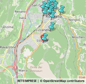 Mappa Largo S. Floriano, 38068 Rovereto TN, Italia (2.34)