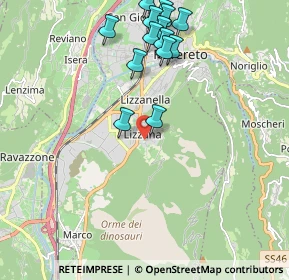 Mappa Largo S. Floriano, 38068 Rovereto TN, Italia (2.298)