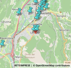 Mappa Largo S. Floriano, 38068 Rovereto TN, Italia (2.392)