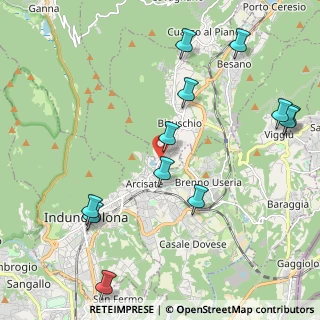 Mappa Aversa giuseppe, 21050 Bisuschio VA, Italia (2.4625)