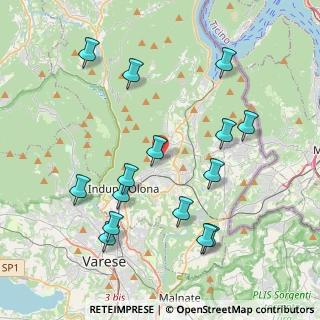 Mappa Aversa giuseppe, 21050 Bisuschio VA, Italia (4.30533)