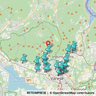 Mappa 21100 Rasa di Varese VA, Italia (4.2815)