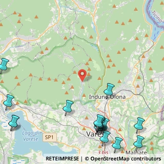 Mappa Via S. Gottardo, 21100 Rasa di Varese VA, Italia (6.64294)