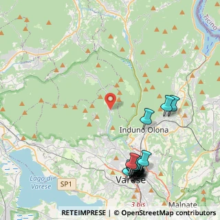 Mappa Via S. Gottardo, 21100 Varese VA, Italia (5.347)