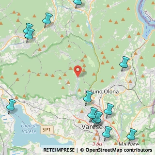 Mappa Via Santa Maria degli Angeli, 21100 Rasa di Varese VA, Italia (6.64714)