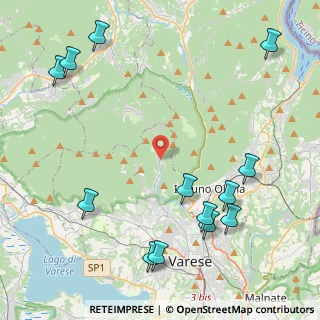 Mappa Via S. Gottardo, 21100 Varese VA, Italia (5.52077)