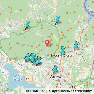 Mappa Via S. Gottardo, 21100 Rasa di Varese VA, Italia (4.35727)