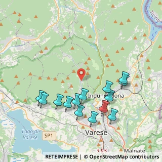 Mappa Via S. Gottardo, 21100 Varese VA, Italia (4.14143)