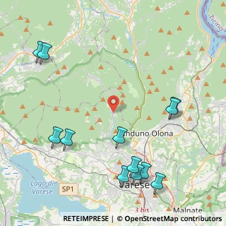 Mappa Via S. Gottardo, 21100 Rasa di Varese VA, Italia (5.33167)