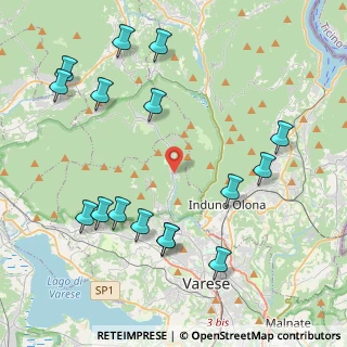 Mappa Via S. Gottardo, 21100 Rasa di Varese VA, Italia (4.83938)