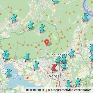 Mappa Via S. Gottardo, 21100 Rasa di Varese VA, Italia (6.4065)