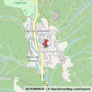 Mappa Via San Gottardo, 37, 21100 Varese, Varese (Lombardia)