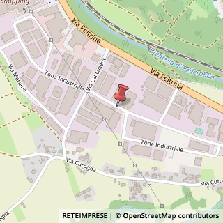 Mappa Via Zona Industriale, 96, 31040 Pederobba, Treviso (Veneto)