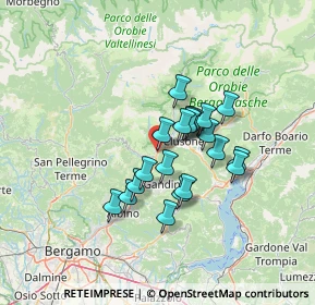Mappa PAPA II, 24028 Ponte Nossa BG, Italia (10.03)