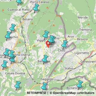 Mappa Via del Roccolo, 21059 Viggiù VA, Italia (3.01063)