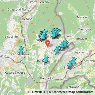 Mappa Via del Roccolo, 21059 Viggiù VA, Italia (1.2895)