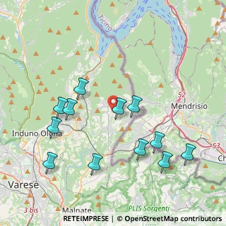 Mappa Via del Roccolo, 21059 Viggiù VA, Italia (4.22417)