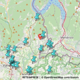 Mappa Via del Roccolo, 21059 Viggiù VA, Italia (6.0235)