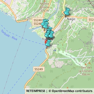Mappa Via Lungolago Conca d'Oro, 38069 Nago-torbole TN, Italia (0.61786)