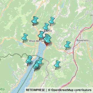 Mappa Via Lungolago Conca d'Oro, 38069 Nago-torbole TN, Italia (6.49053)