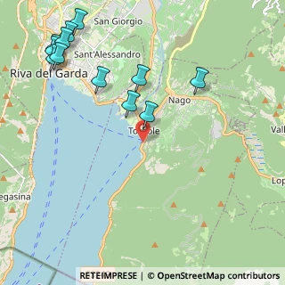 Mappa Via Lungolago Conca d'Oro, 38069 Nago-torbole TN, Italia (2.66)