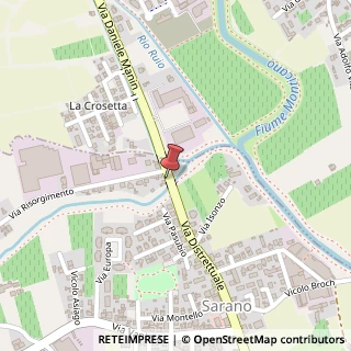 Mappa Via Distrettuale, 6, 31025 Santa Lucia di Piave, Treviso (Veneto)