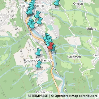 Mappa Via Piazzalunga, 24015 San Giovanni Bianco BG, Italia (0.4665)