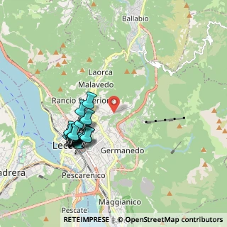 Mappa Via Galileo Galilei, 23900 Lecco LC, Italia (1.845)