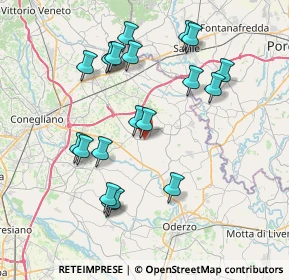 Mappa Via XXV Aprile, 31013 Codognè TV, Italia (7.6005)