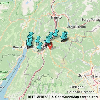 Mappa Frazione Clocchi, 38068 Trambileno TN, Italia (10.8185)