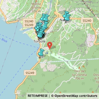 Mappa Localitá ai Bersagli, 38069 Nago-torbole TN, Italia (0.829)