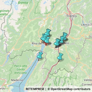 Mappa Localitá ai Bersagli, 38069 Nago-torbole TN, Italia (8.50067)