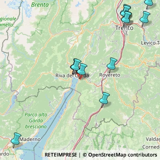 Mappa Localitá ai Bersagli, 38069 Nago-torbole TN, Italia (21.97714)