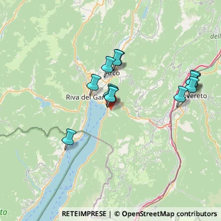 Mappa Localitá ai Bersagli, 38069 Nago-torbole TN, Italia (7.06462)