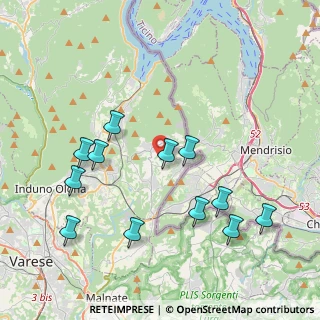 Mappa Via Molino dell'Oglio, 21059 Viggiù VA, Italia (4.23083)