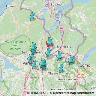 Mappa Via Molino dell'Oglio, 21059 Viggiù VA, Italia (7.35357)