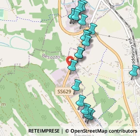 Mappa SS629, 21034 Besozzo VA, Italia (0.5075)