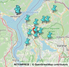 Mappa SS629, 21034 Besozzo VA, Italia (6.81667)