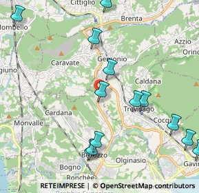 Mappa SS629, 21034 Besozzo VA, Italia (2.46923)